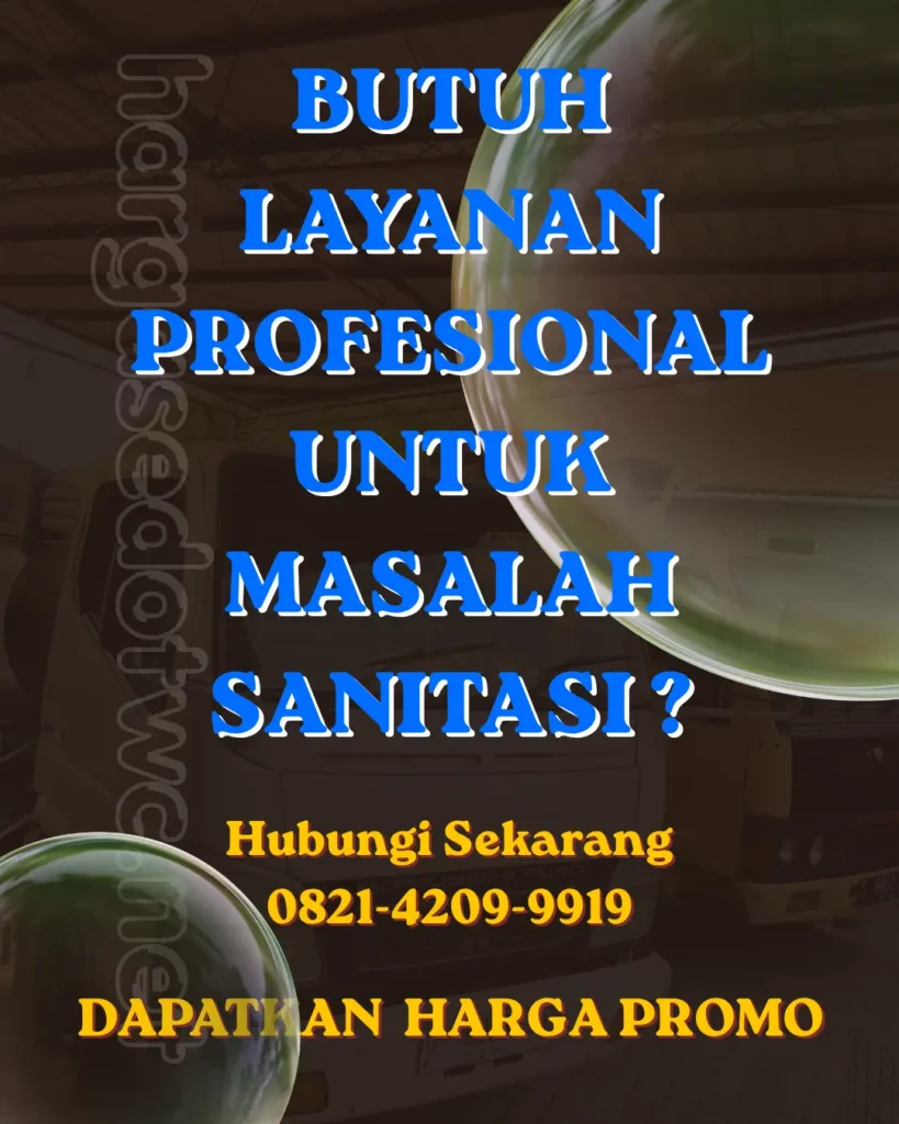 Gambar Sidebar Promo Sedot WC Citra Mandiri