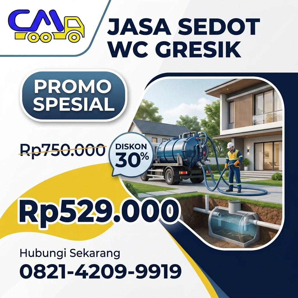 Promo Harga Sedot WC Gresik